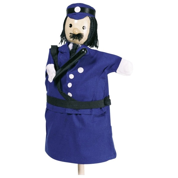 Ročne lutke - policaj