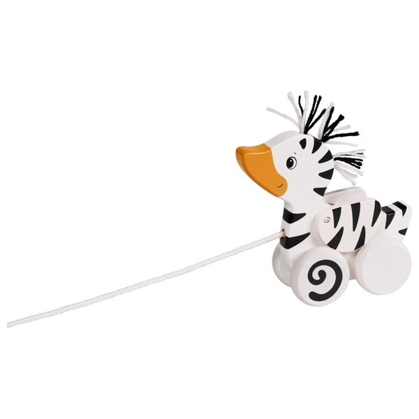 Zebra/račka na vrvici I.