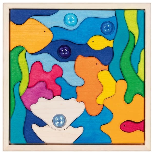 Puzzle kocke - Morje